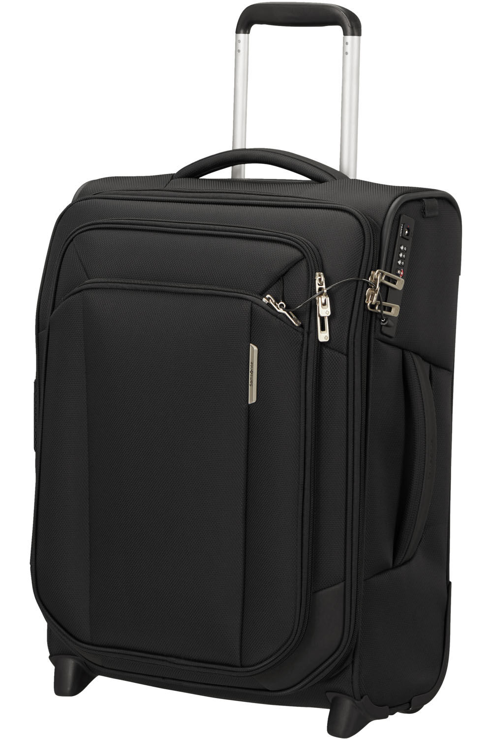 Samsonite Respark Trolley mit 2 Rollen erweiterbar 55cm + GRATIS HOTELGUTSCHEIN Ozone Black