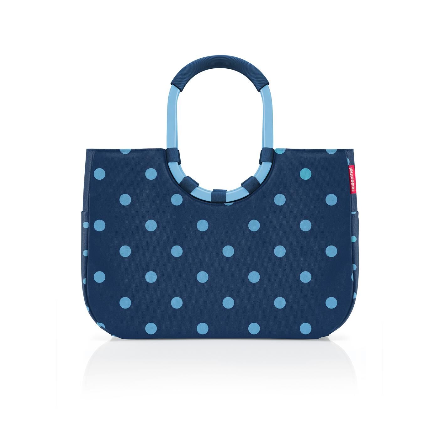 Reisenthel Shopping loopshopper L frame mixed dots blue