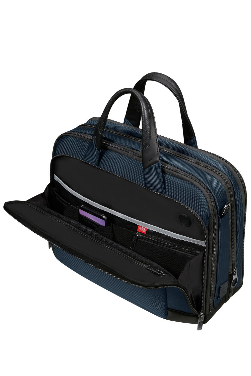 Samsonite Pro-DLX 6 Aktentasche 15.6" erweiterbar + GRATIS HOTELGUTSCHEIN Blau