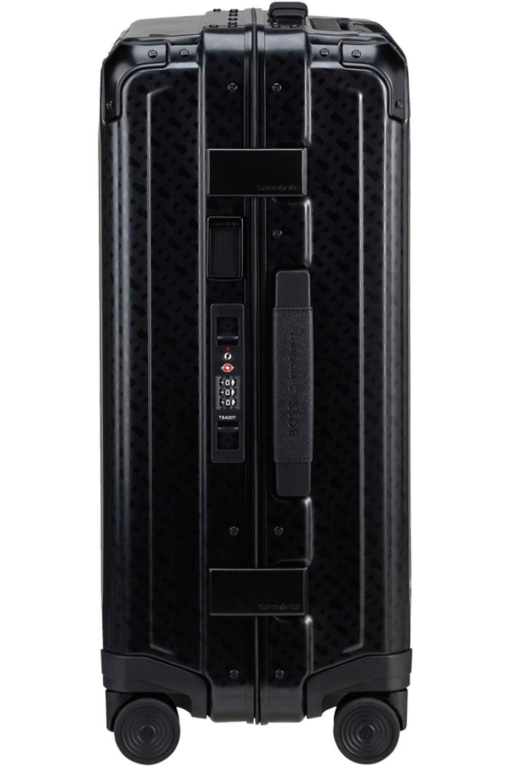 Samsonite BOSS Trolley mit 4 Rollen 55cm Graphite Monogram