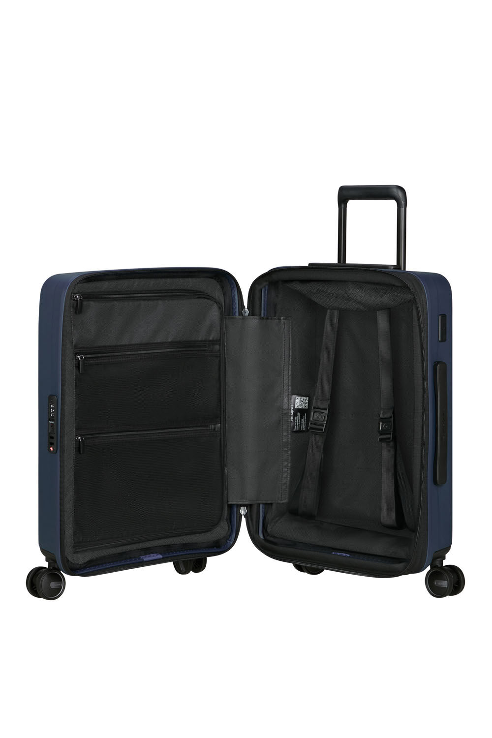 Samsonite Restackd Trolley mit 4 Rollen erweiterbar 55cm + GRATIS HOTELGUTSCHEIN Midnight Samsonite Restackd Trolley mit 4 Rollen erweiterbar 55cm + GRATIS HOTELGUTSCHEIN Midnight