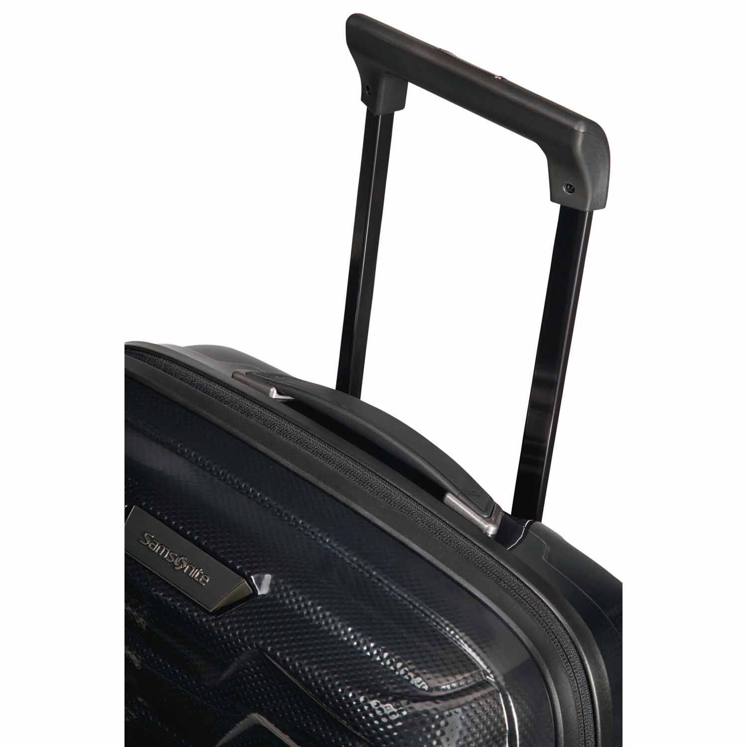 Samsonite Proxis Trolley mit 4 Rollen erweiterbar 55cm (20/23cm) + GRATIS HOTELGUTSCHEIN Schwarz Samsonite Proxis Trolley mit 4 Rollen erweiterbar 55cm (20/23cm) + GRATIS HOTELGUTSCHEIN Schwarz