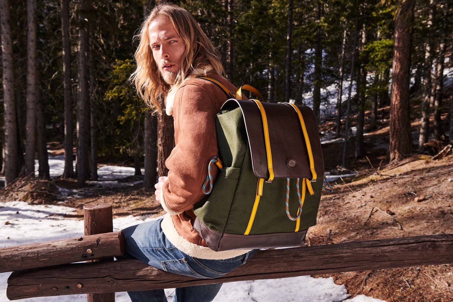 The Bridge Loden Capsule Rucksack 0601125F