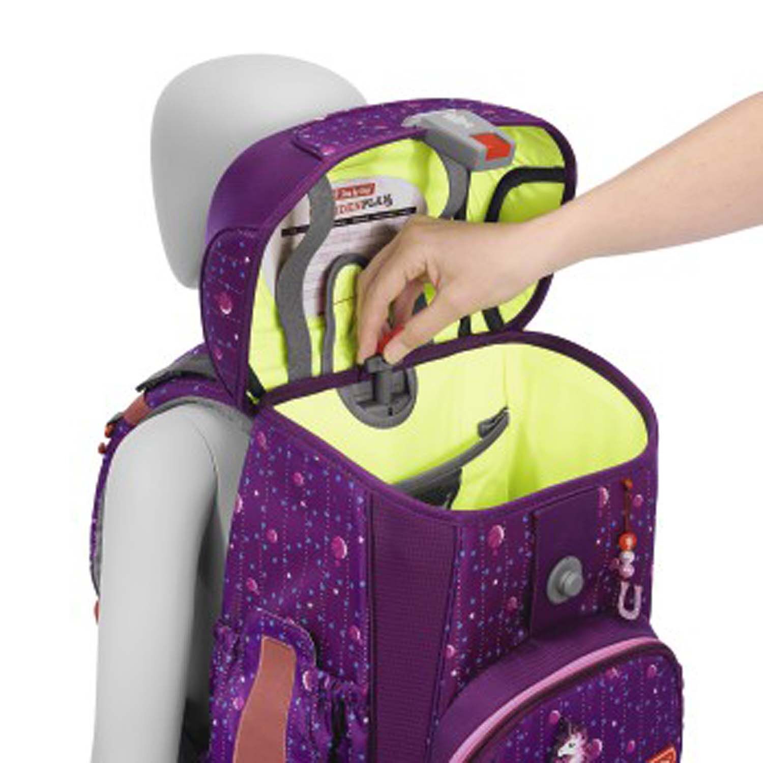 Step by Step CLOUD Schulranzen-Set, 5-teilig Dreamy Unicorn Nuala