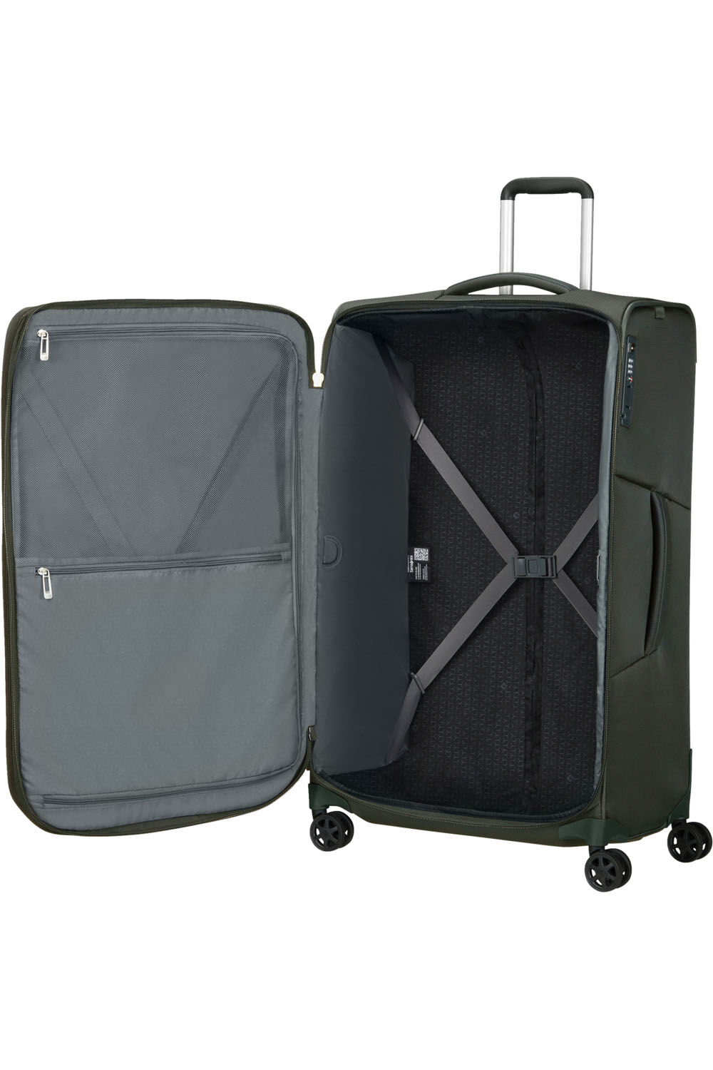 Samsonite Respark Trolley mit 4 Rollen erweiterbar 79cm + GRATIS HOTELGUTSCHEIN Forest Green Samsonite Respark Trolley mit 4 Rollen erweiterbar 79cm + GRATIS HOTELGUTSCHEIN Forest Green