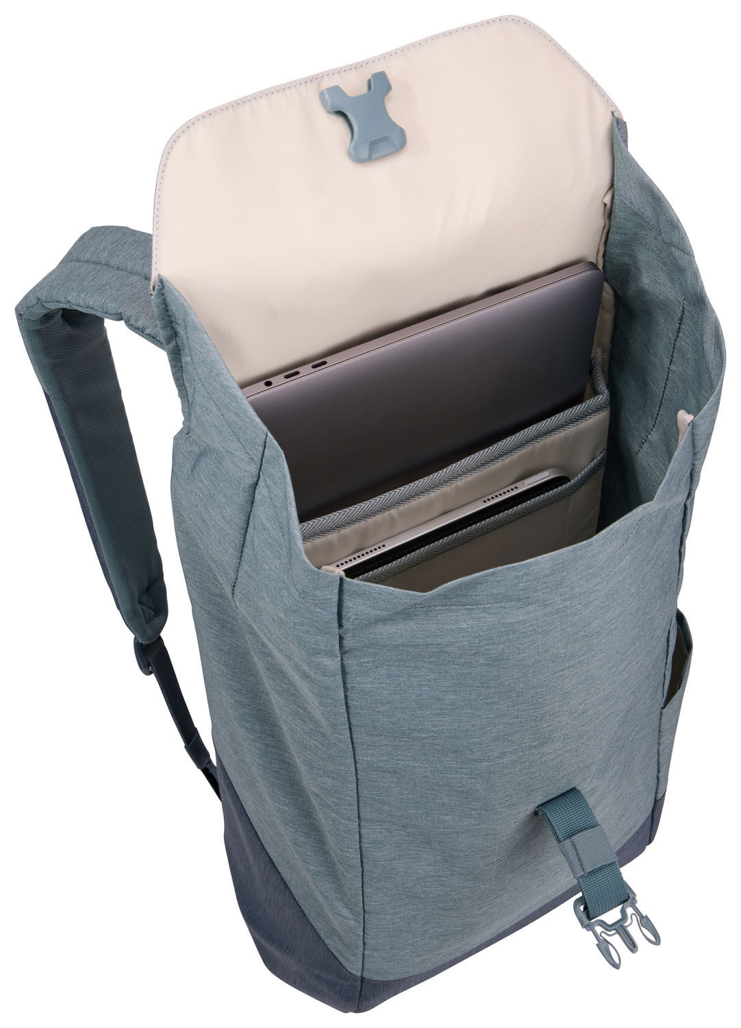 THULE Lithos Rucksack 16L mit 14" Laptopfach Pond Gray/Dark Slate THULE Lithos Rucksack 16L mit 14" Laptopfach Pond Gray/Dark Slate