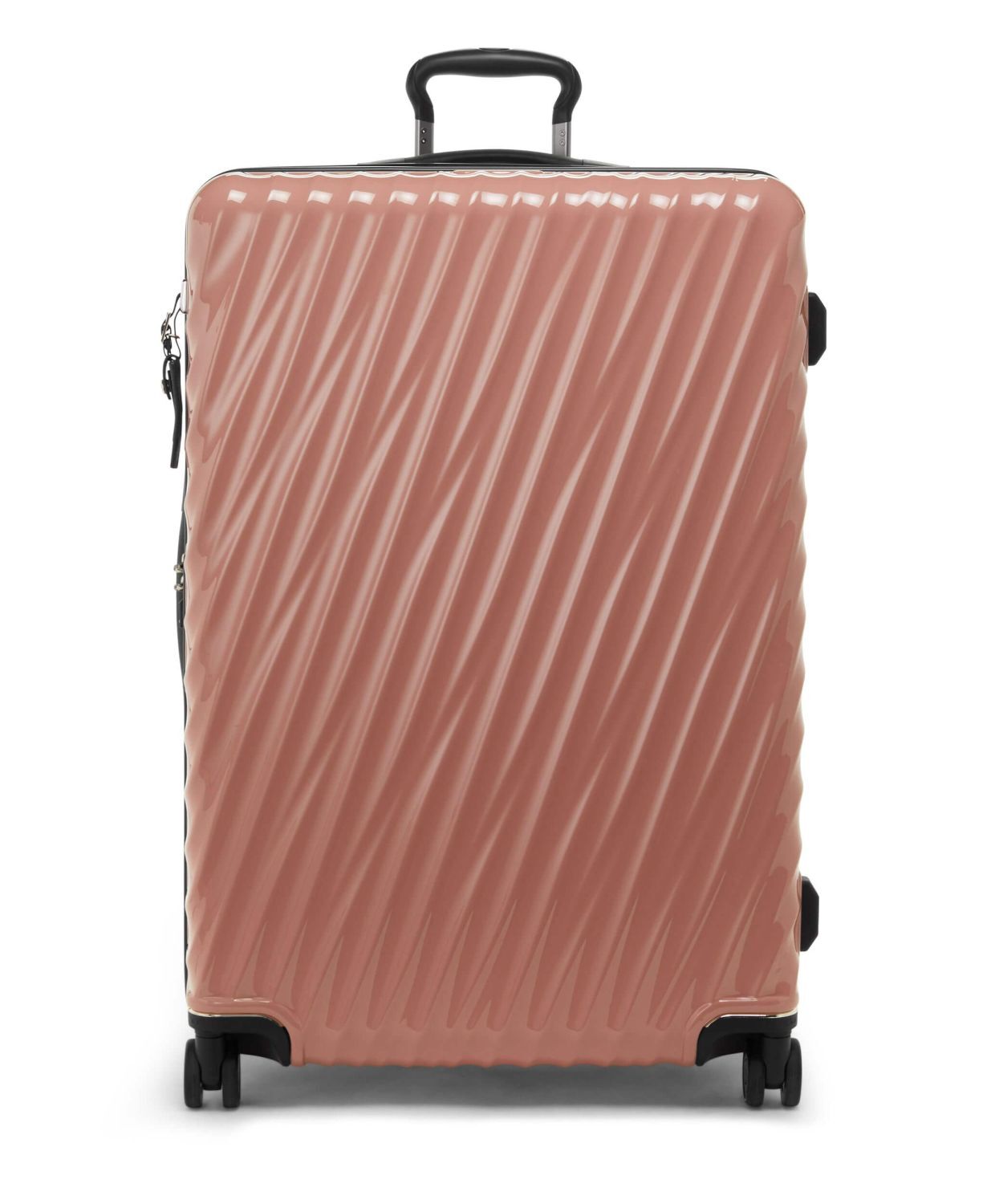Tumi 19 Degree Erweiterbarer Aufgabekoffer für längere Reisen 77,5cm; glänzend Blush/Navy Liquid Print