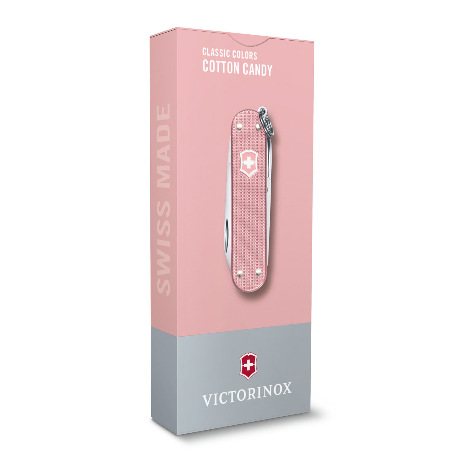 Victorinox Classic SD Alox Colors, 58 mm, kleines Taschenmesser Cotton Candy