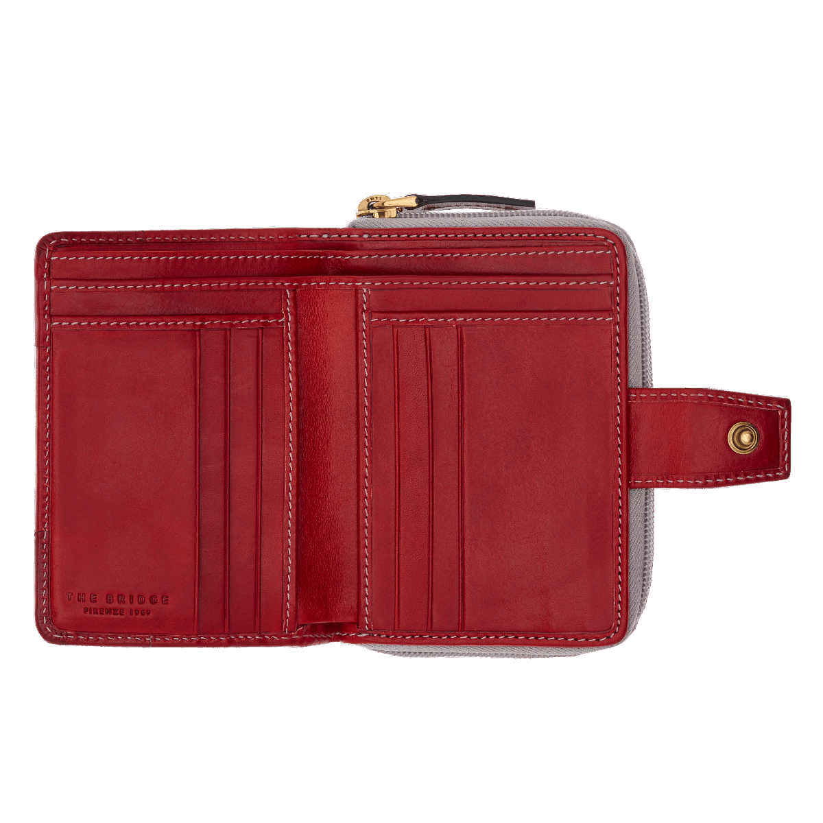 The Bridge Auster Damenbörse rot
