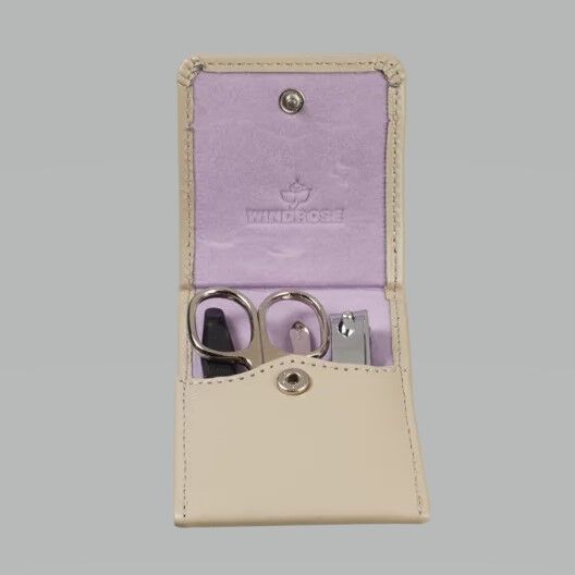 Windrose Merino Moda Taschenmanicure Beige