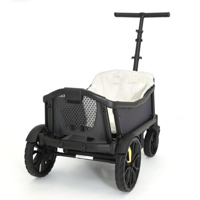 Veer Accessoires Veganer Lammfell-Sitzeinsatz weiss