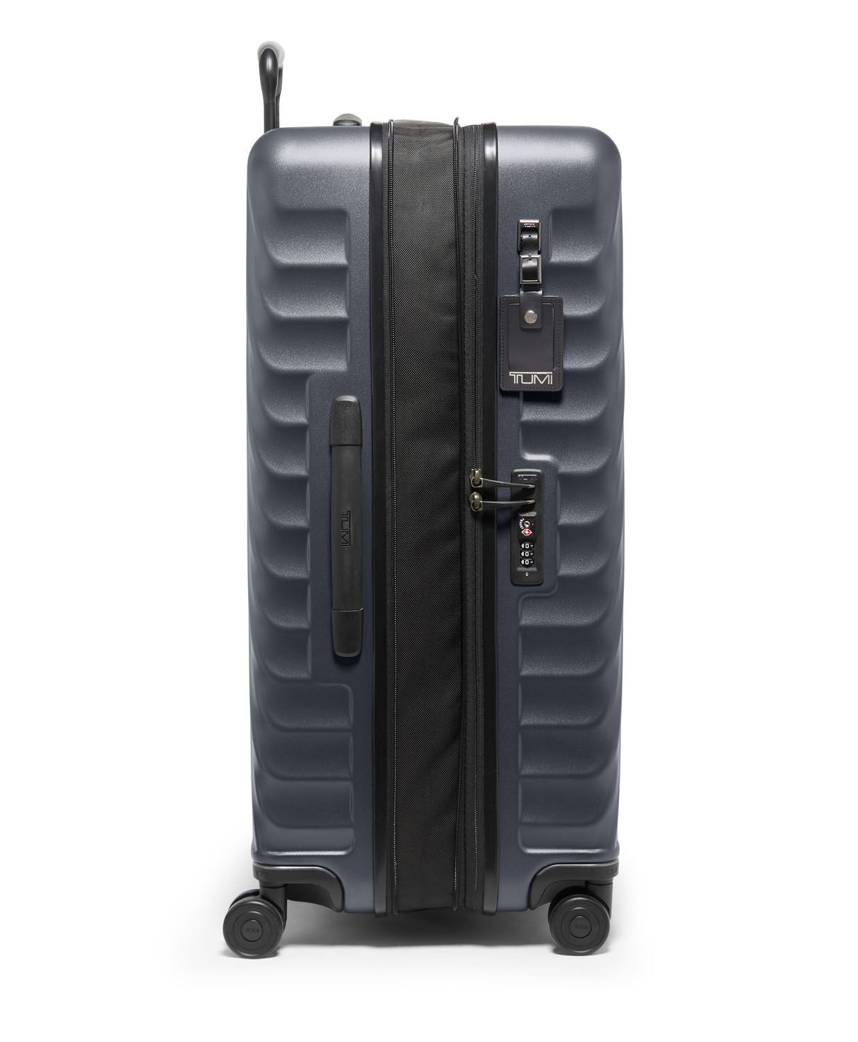 Tumi 19 Degree Erweiterbarer Aufgabekoffer für längere Reisen 77,5cm; matte + GRATIS HOTELGUTSCHEIN Grey Texture