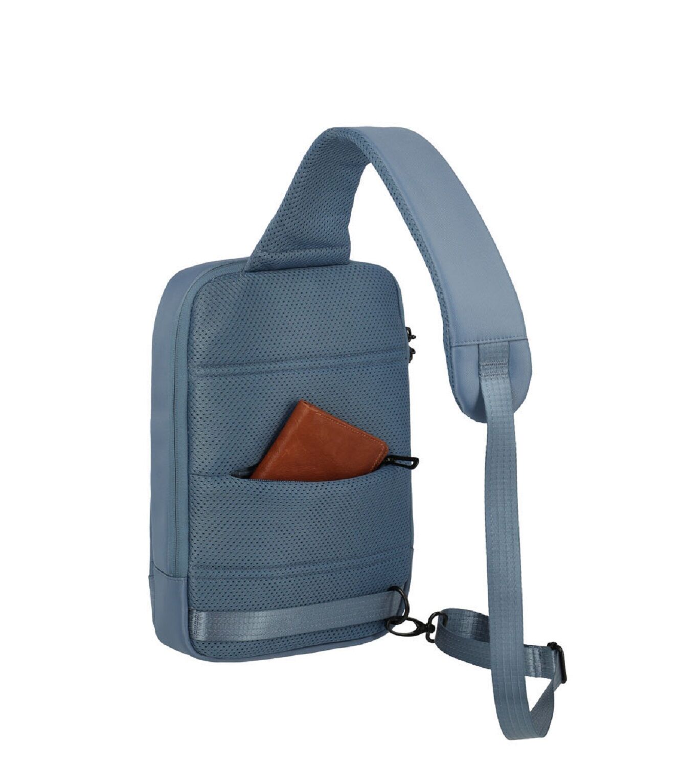 Travelite Workfloow Cross over mit 9,7" Tabletfach Denimblue