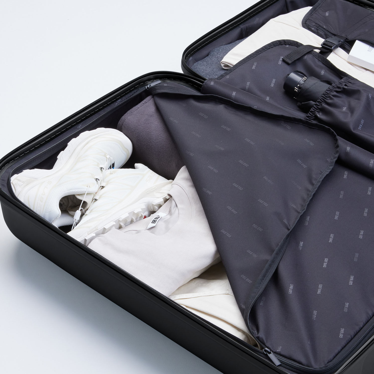 GOT BAG RE:Shell Checked black