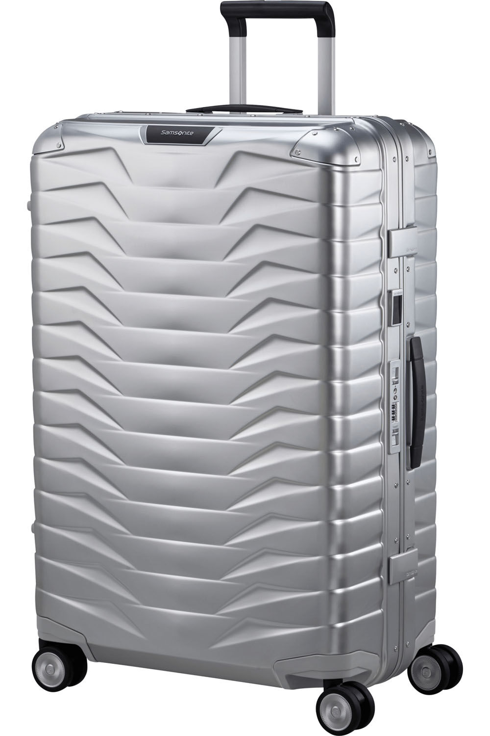 Samsonite Proxis Alu Trolley mit 4 Rollen 76cm + GRATIS HOTELGUTSCHEIN Aluminium Samsonite Proxis Alu Trolley mit 4 Rollen 76cm + GRATIS HOTELGUTSCHEIN Aluminium
