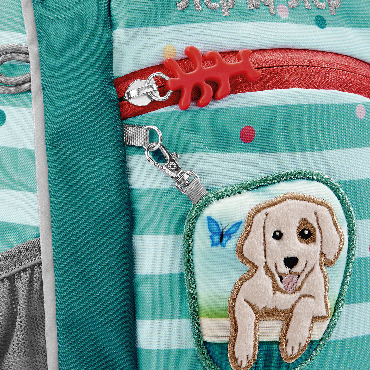 Step by Step Kinderrucksack KIGA MAXI Kindergartenrucksack-Set Dog Lucky
