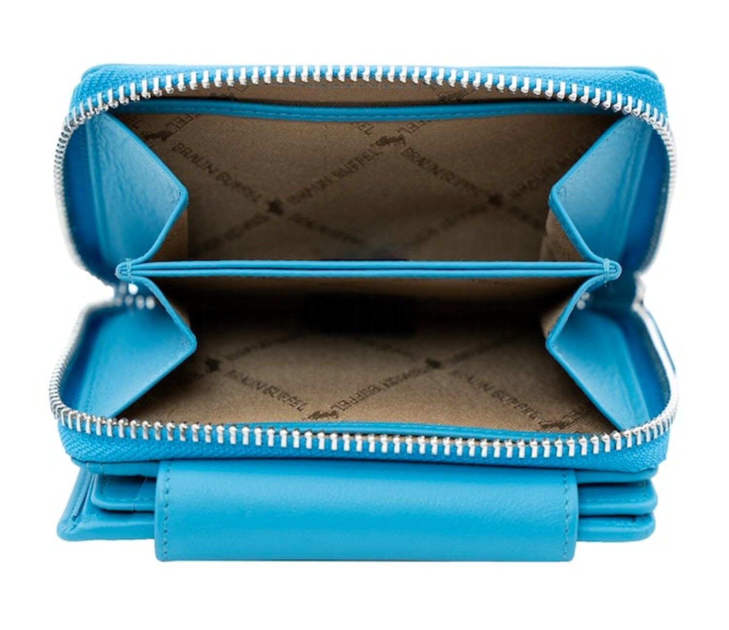 Braun Büffel JOY RFID RV-Geldbörse M 8CS türkis