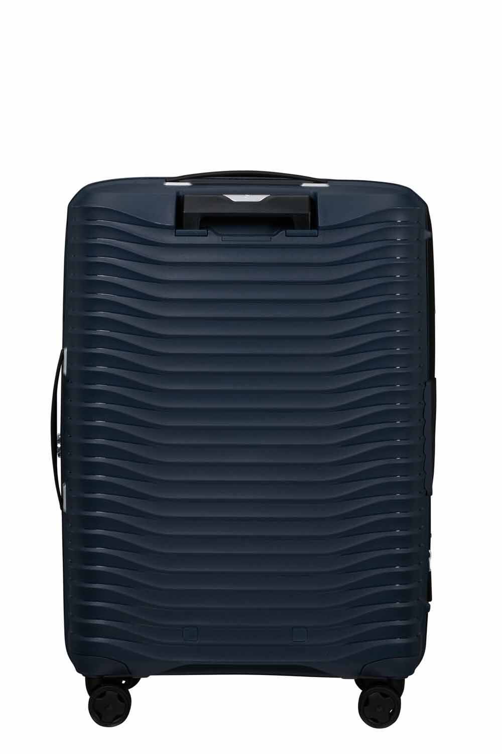Samsonite Upscape Trolley mit 4 Rollen erweiterbar 68cm + GRATIS HOTELGUTSCHEIN Blue Nights