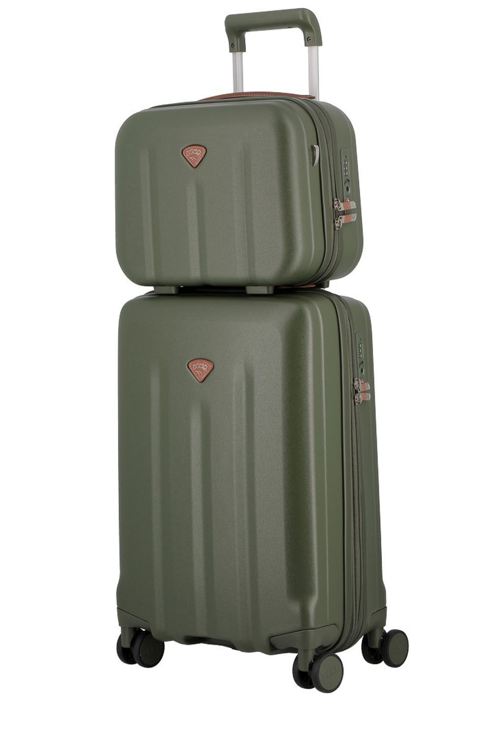 JUMP Uppsala Rigide Universal Kabinenkoffer 4-Rad 55cm erweiterbar Mousse