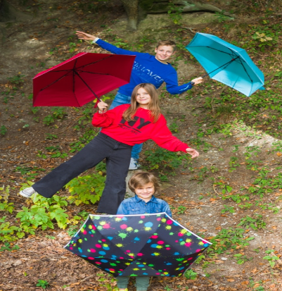 Knirps Rookie Manual reflective salsa