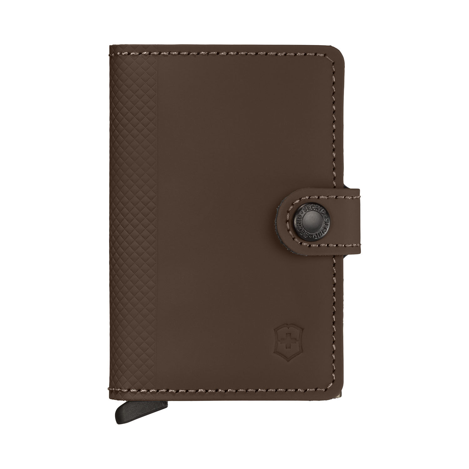 Victorinox Altius Secrid Leather Card Wallet Brown