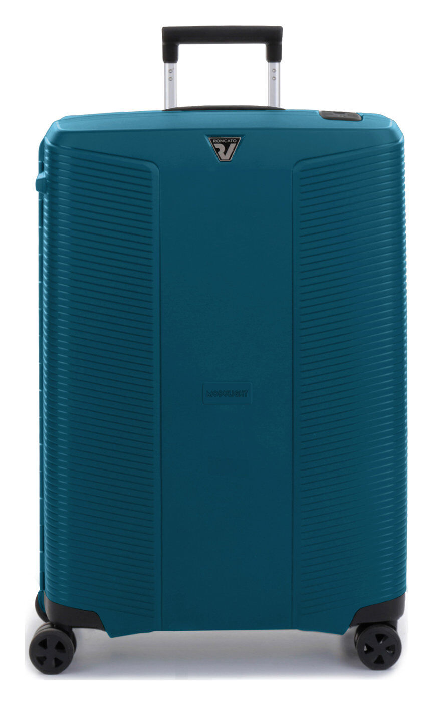 Roncato MODULIGHT Großer koffer 76 cm + Modulares Kit Denim Blau