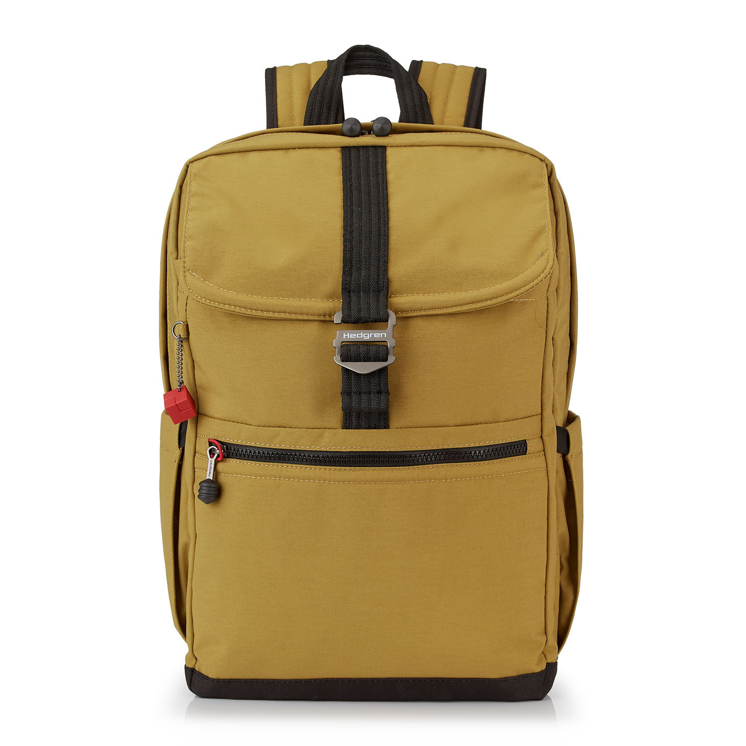 Hedgren Great American Heritage CANYON Square Backpack RFID 15,6" Mustard Olive