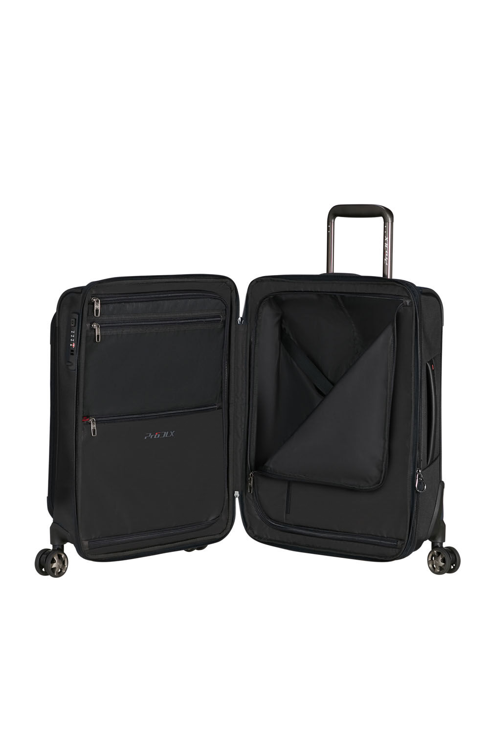 Samsonite Pro-DLX 6 Spinner 55cm Exp + GRATIS HOTELGUTSCHEIN Black