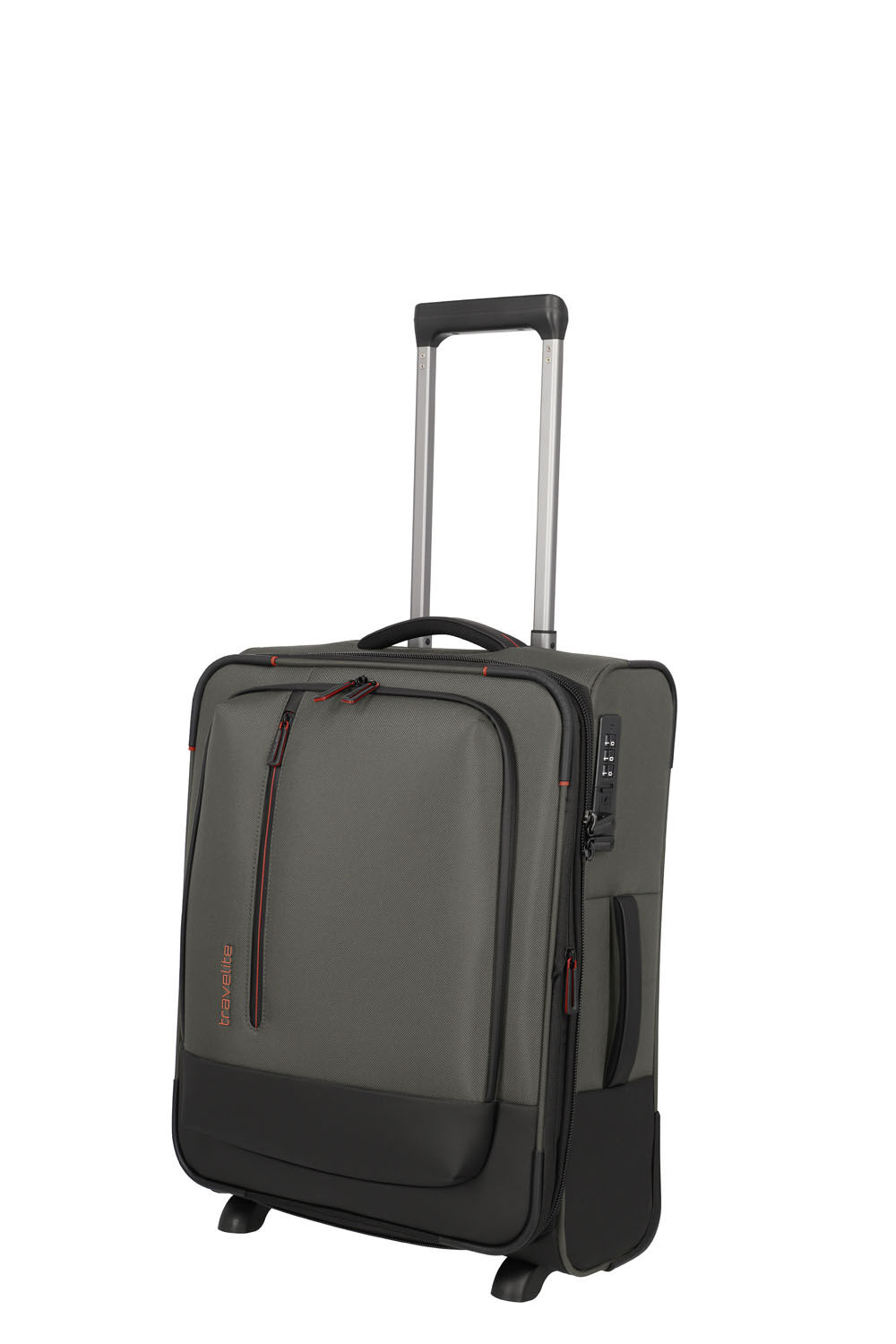 Travelite Crosslite Trolley S 2-Rollen erweiterbar Oliv