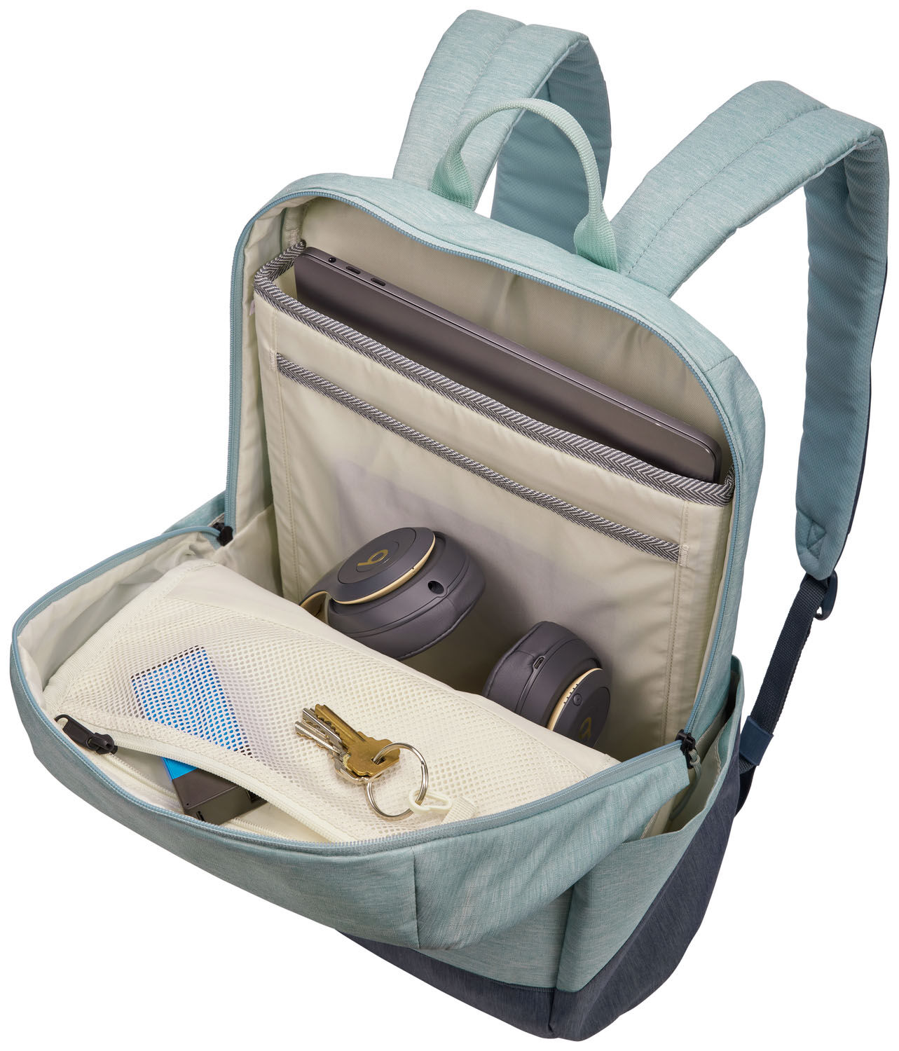 THULE Lithos Rucksack 20 L, mit 15,6" Laptopfach Alaska/Dark Slate