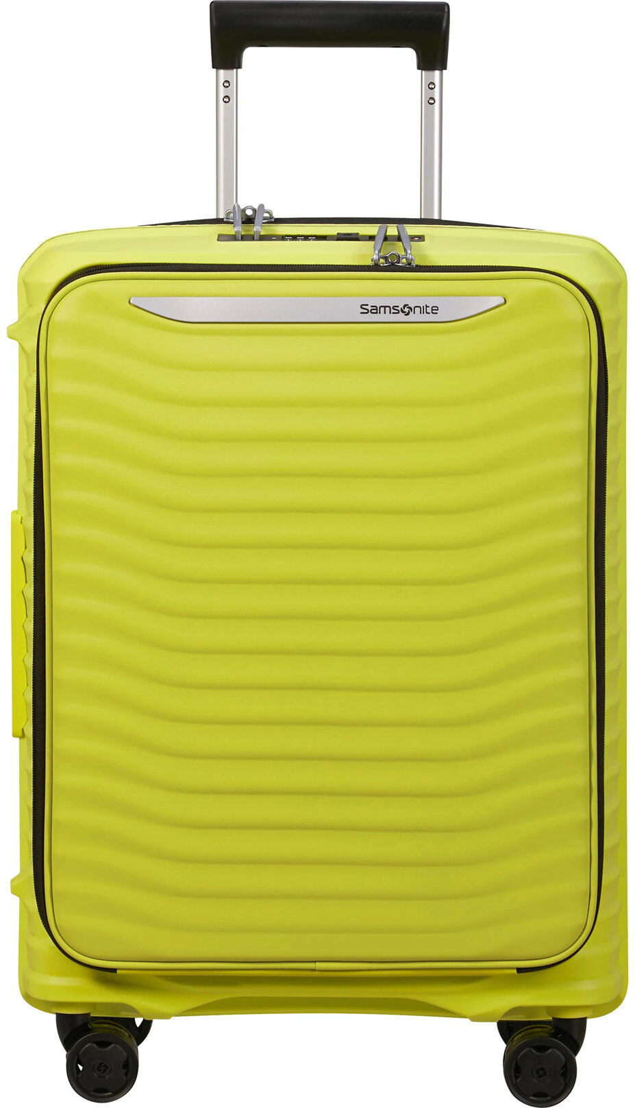Samsonite Upscape Trolley mit 4 Rollen erweiterbar 55cm Easy Access Lime