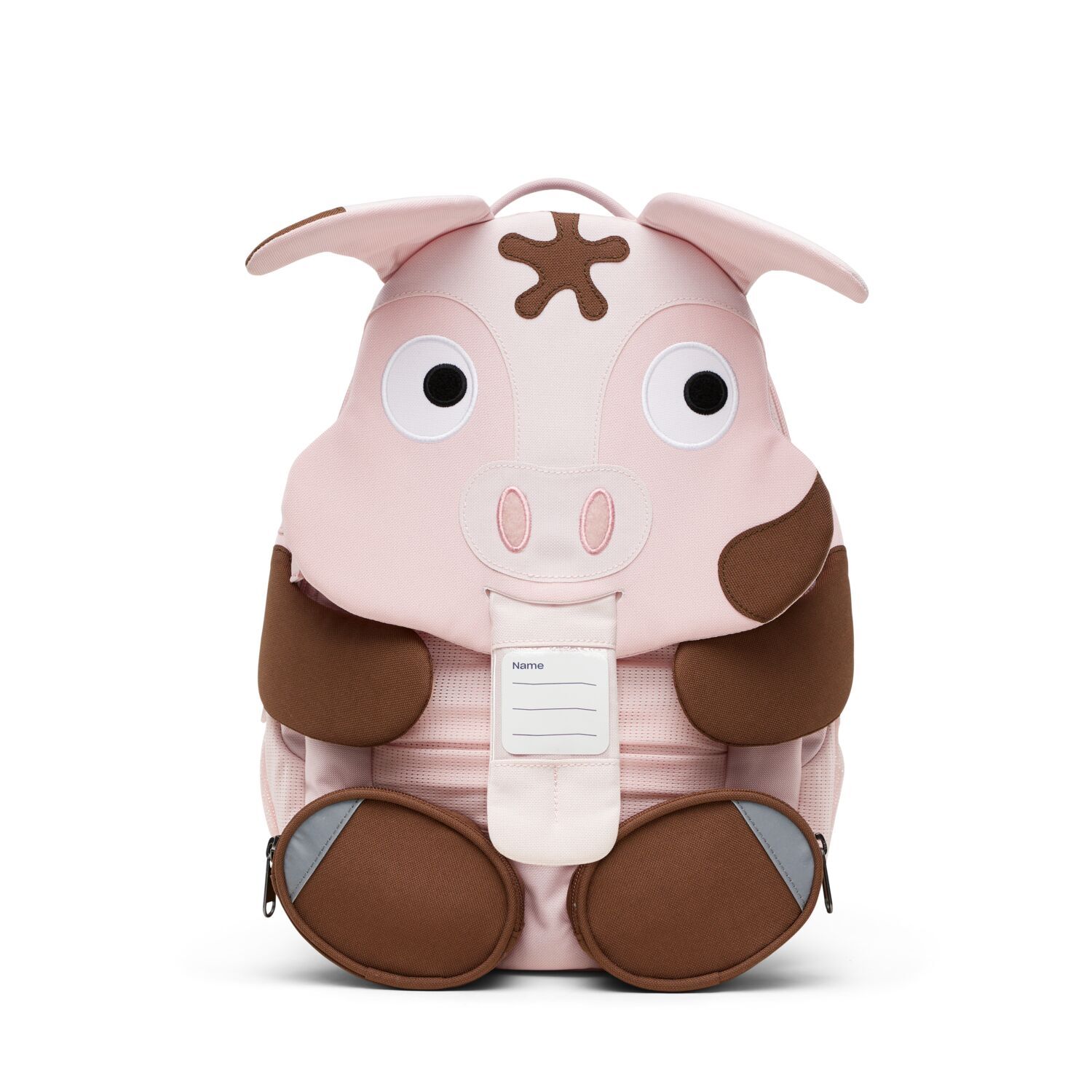 Affenzahn Großer Freund "Tonie Schwein" Kindergartenrucksack rosa