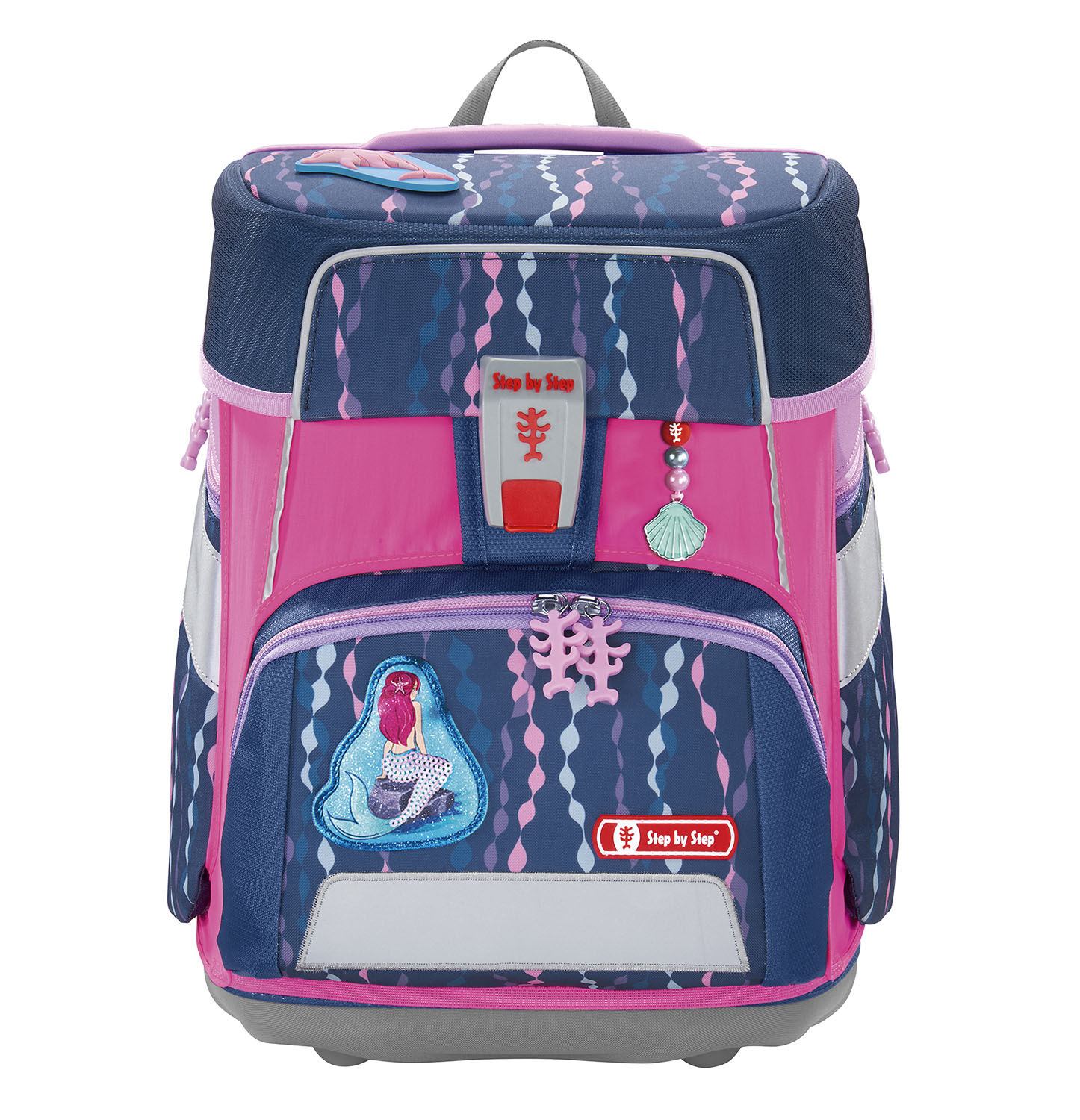 Step by Step Schulzubehör Neon Pull-Over, Reflektorüberzug für SPACE Pink