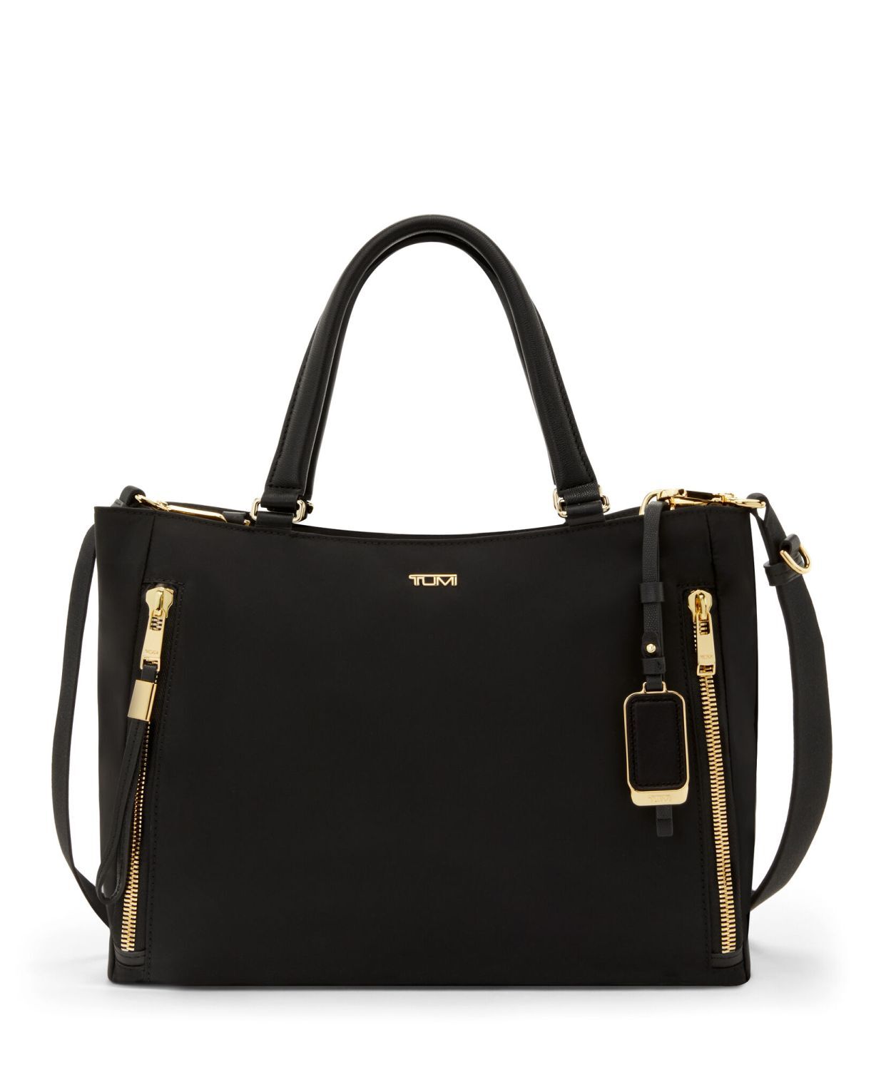 Tumi Voyageur Valetta Tragetasche (medium) Schwarz/Gold