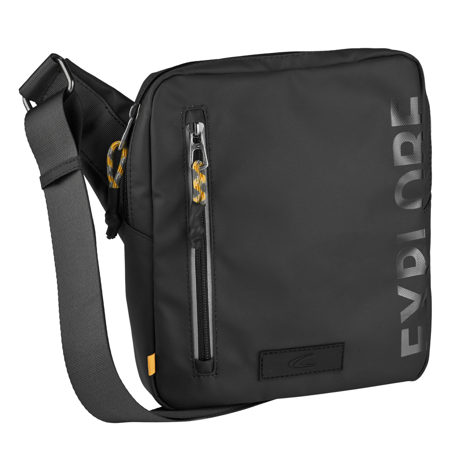 Camel Active Explore Cross Bag S Aus Recyceltem Nylon Schwarz