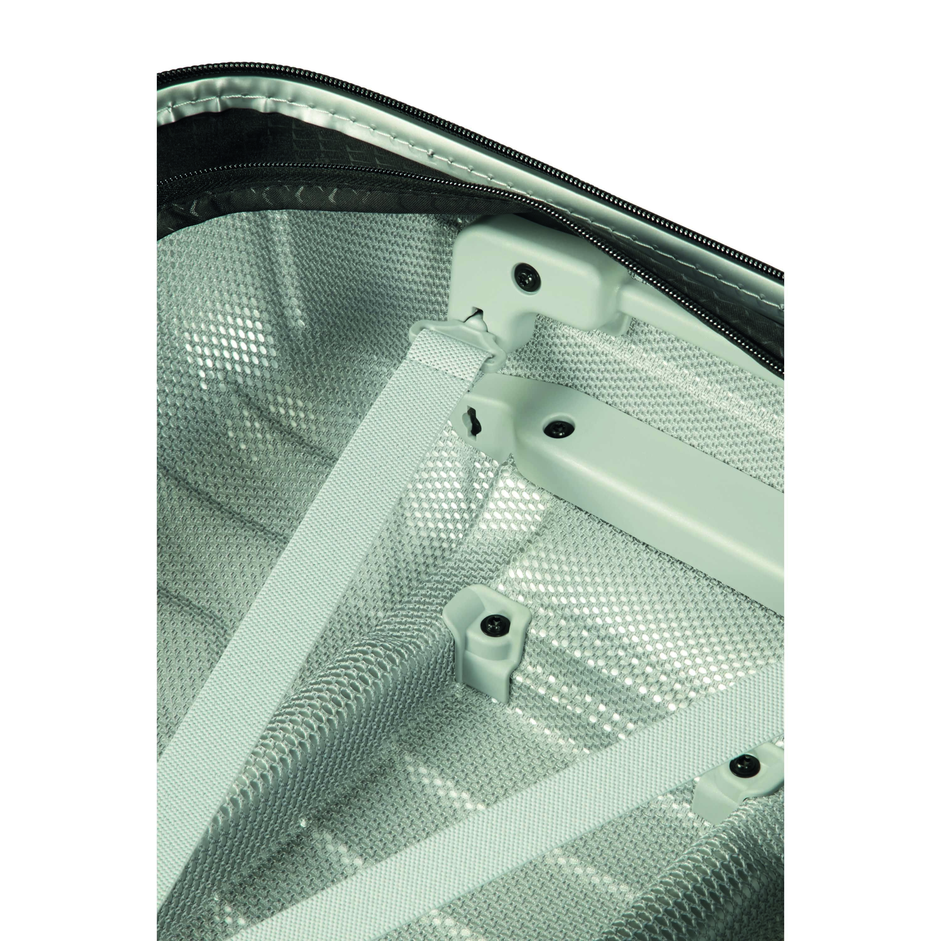 Samsonite Proxis Trolley mit 4 Rollen 75cm + GRATIS HOTELGUTSCHEIN Silber Samsonite Proxis Trolley mit 4 Rollen 75cm + GRATIS HOTELGUTSCHEIN Silber