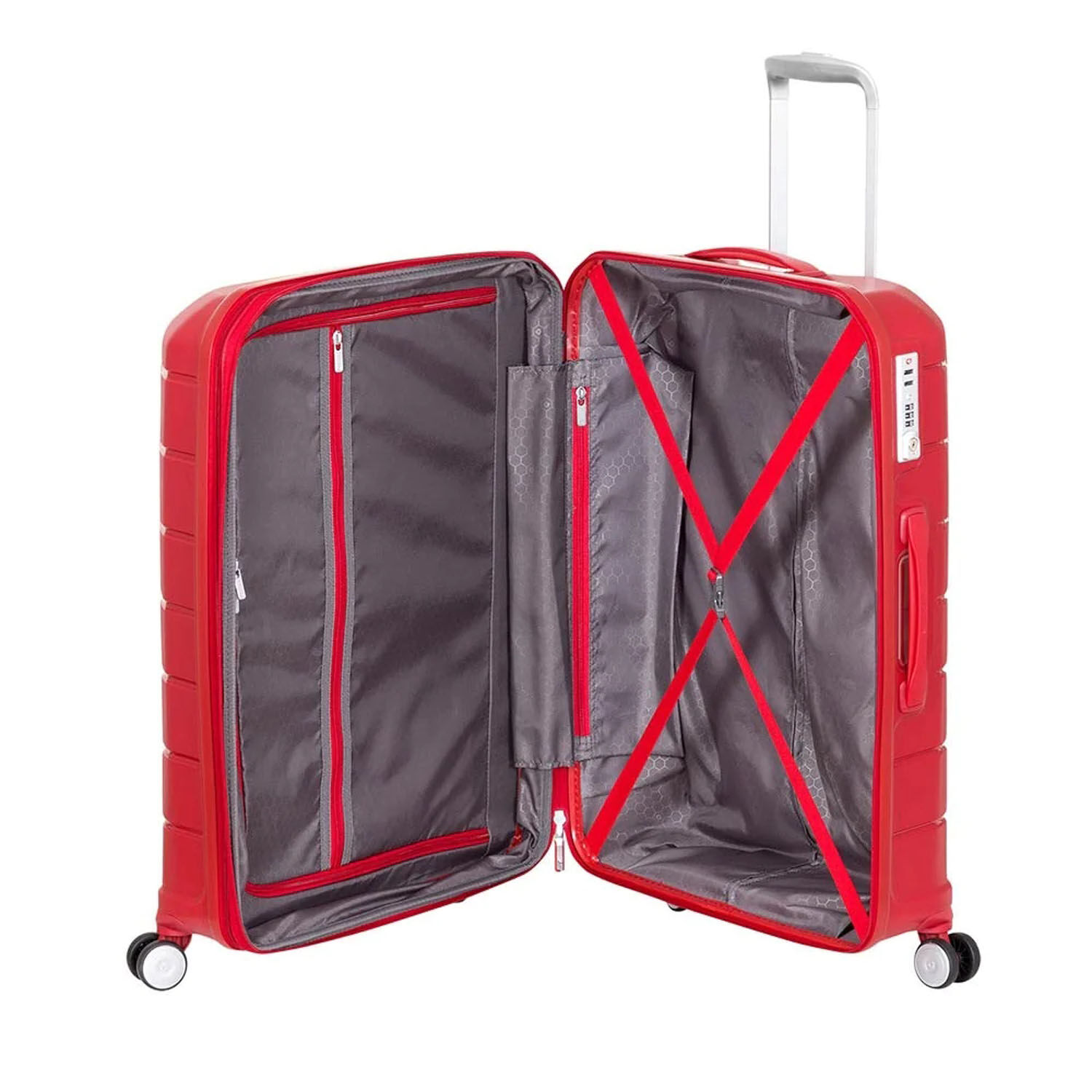 Samsonite Flux Spinner 68cm erweiterbar Red