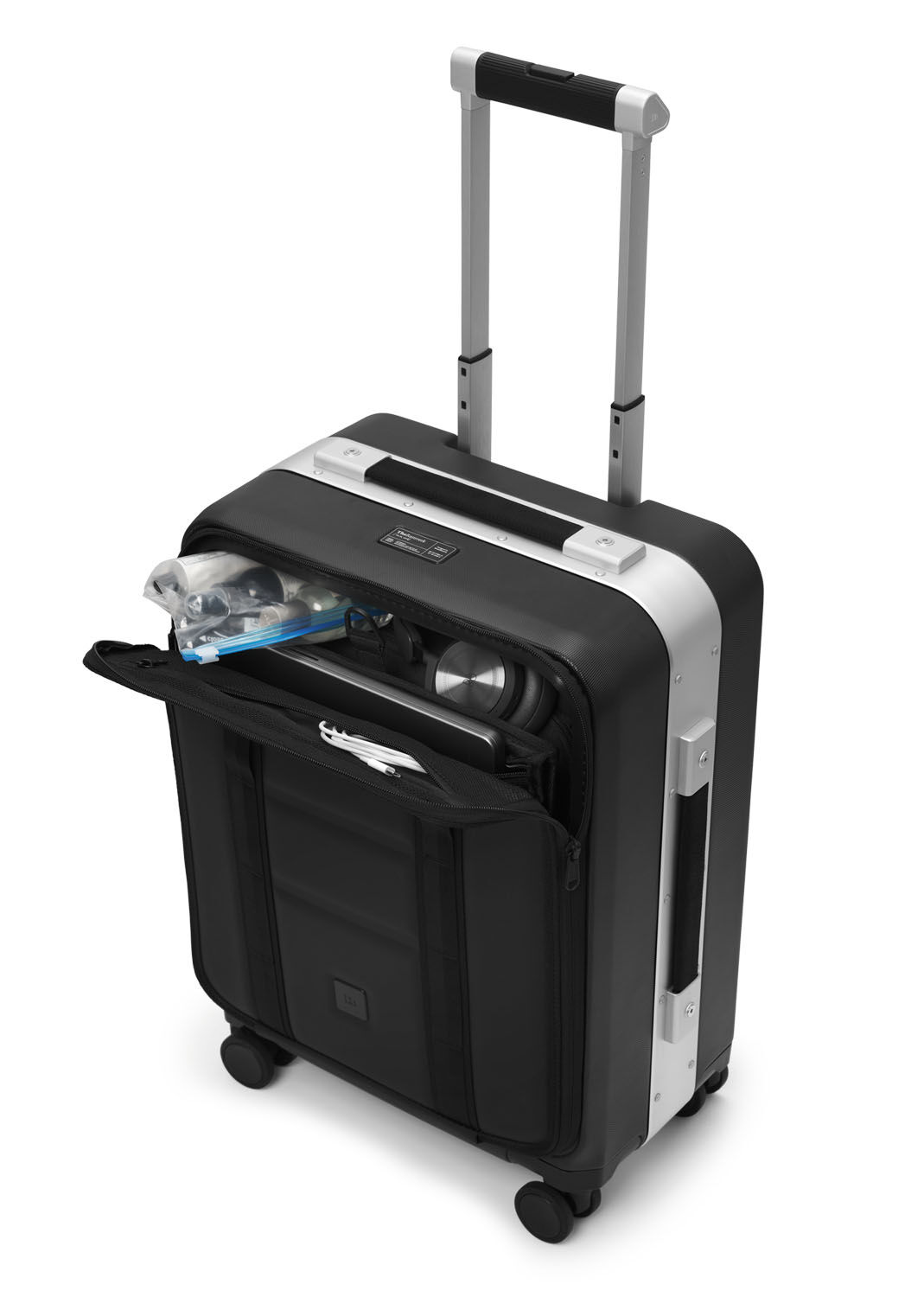 D_b_ Ramverk Pro Front-access Carry-on Silver