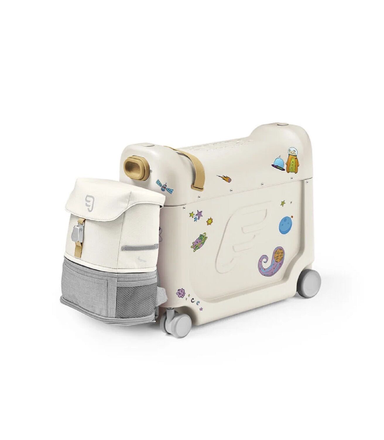 JetKids™ by Stokke® BedBox™ + Crew BackPack™-Reiseset White / White JetKids™ by Stokke® BedBox™ + Crew BackPack™-Reiseset White / White