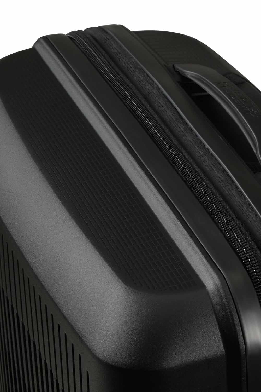American Tourister AeroStep Handgepäck 55cm erweiterbar Schwarz