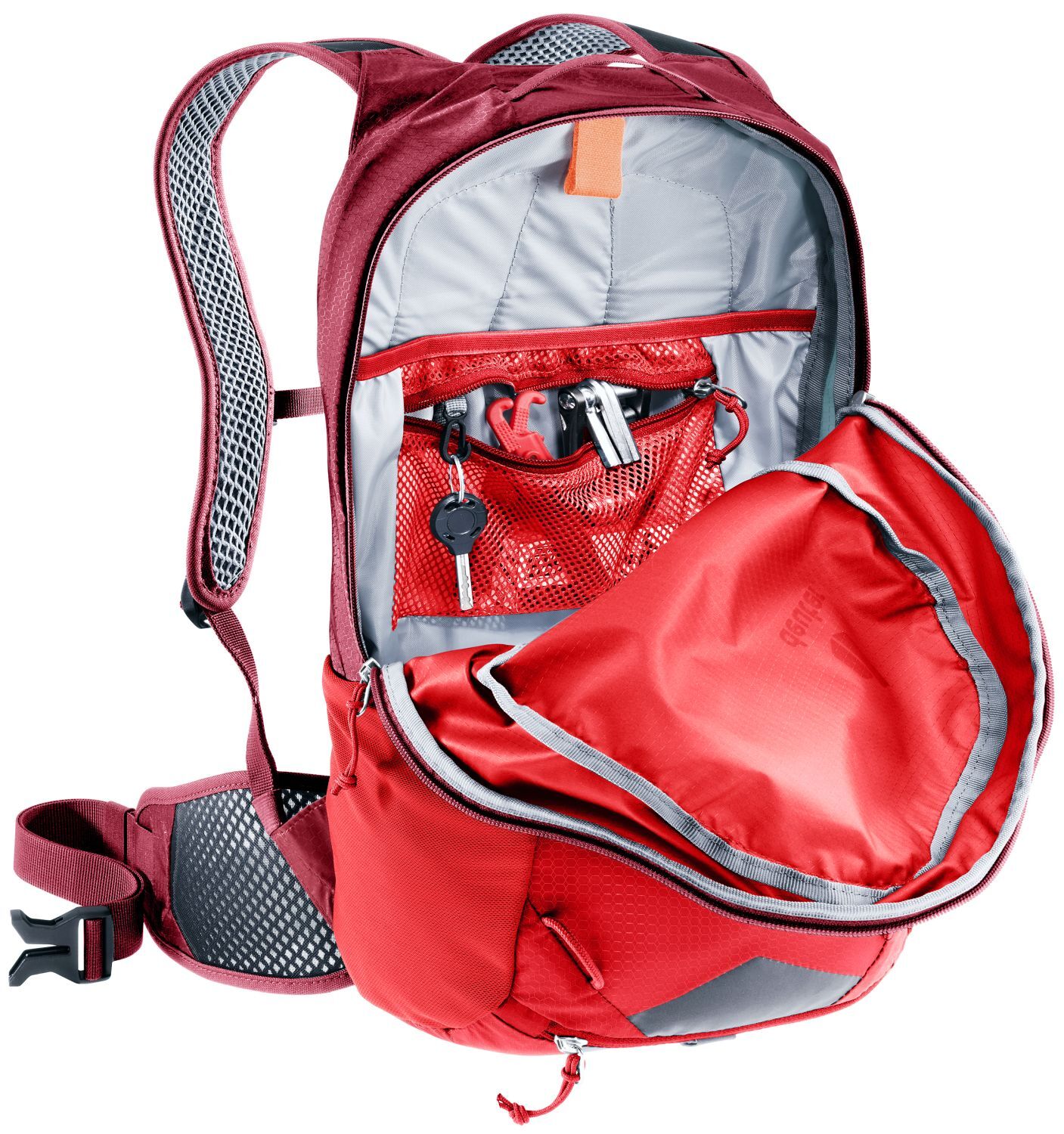 Deuter Race 16 Fahrradrucksack cherry-masala Deuter Race 16 Fahrradrucksack cherry-masala
