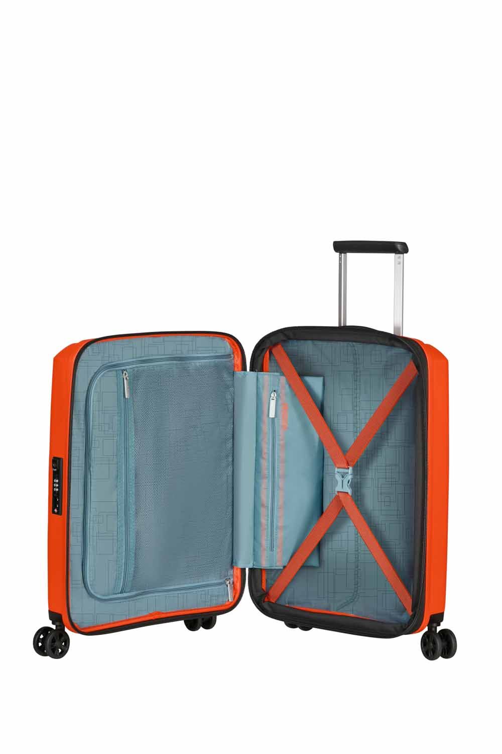 American Tourister AeroStep Handgepäck 55cm erweiterbar Bright Orange American Tourister AeroStep Handgepäck 55cm erweiterbar Bright Orange