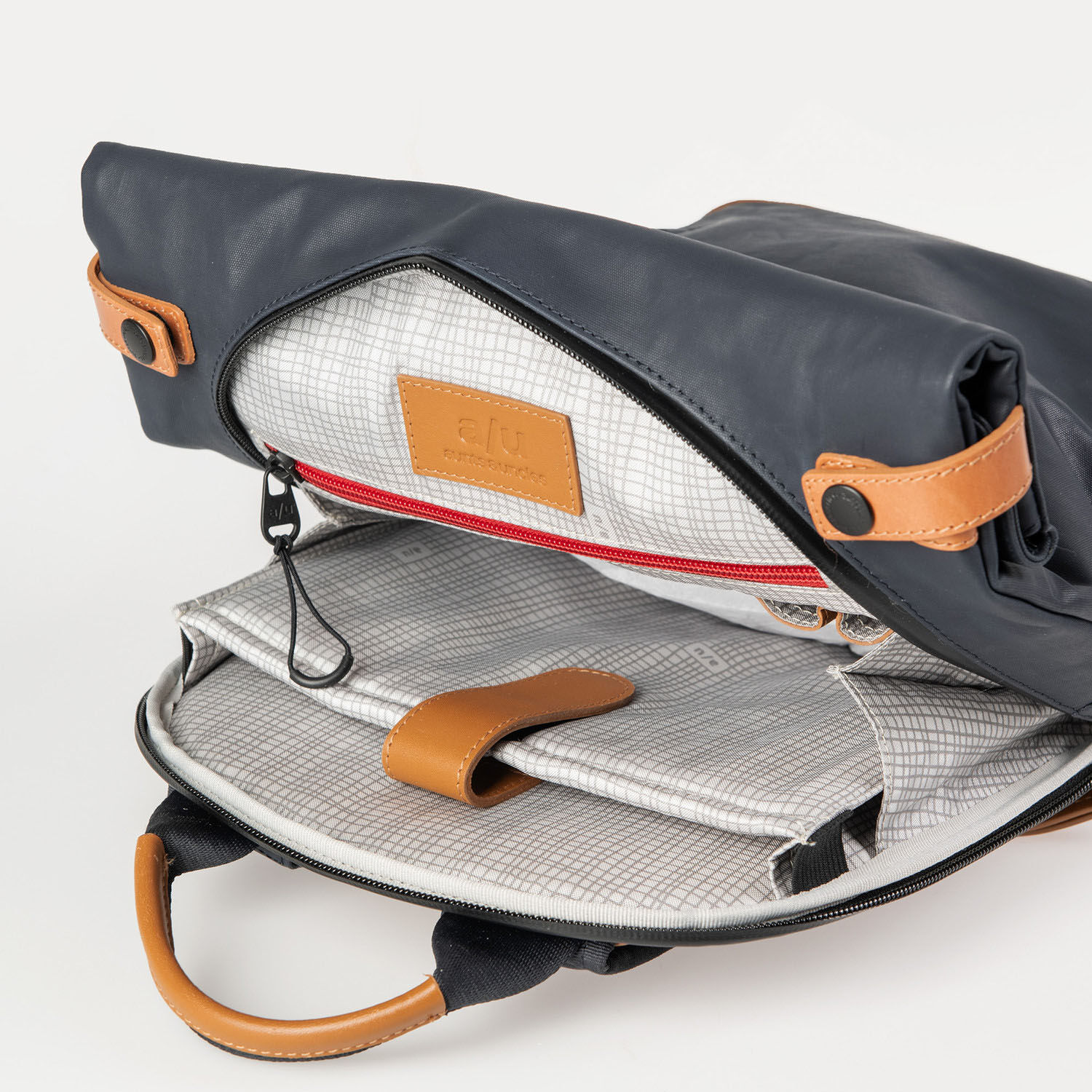 aunts & uncles Japan Wakayama Rolltop Rucksack mit 13" Notebookfach night blue