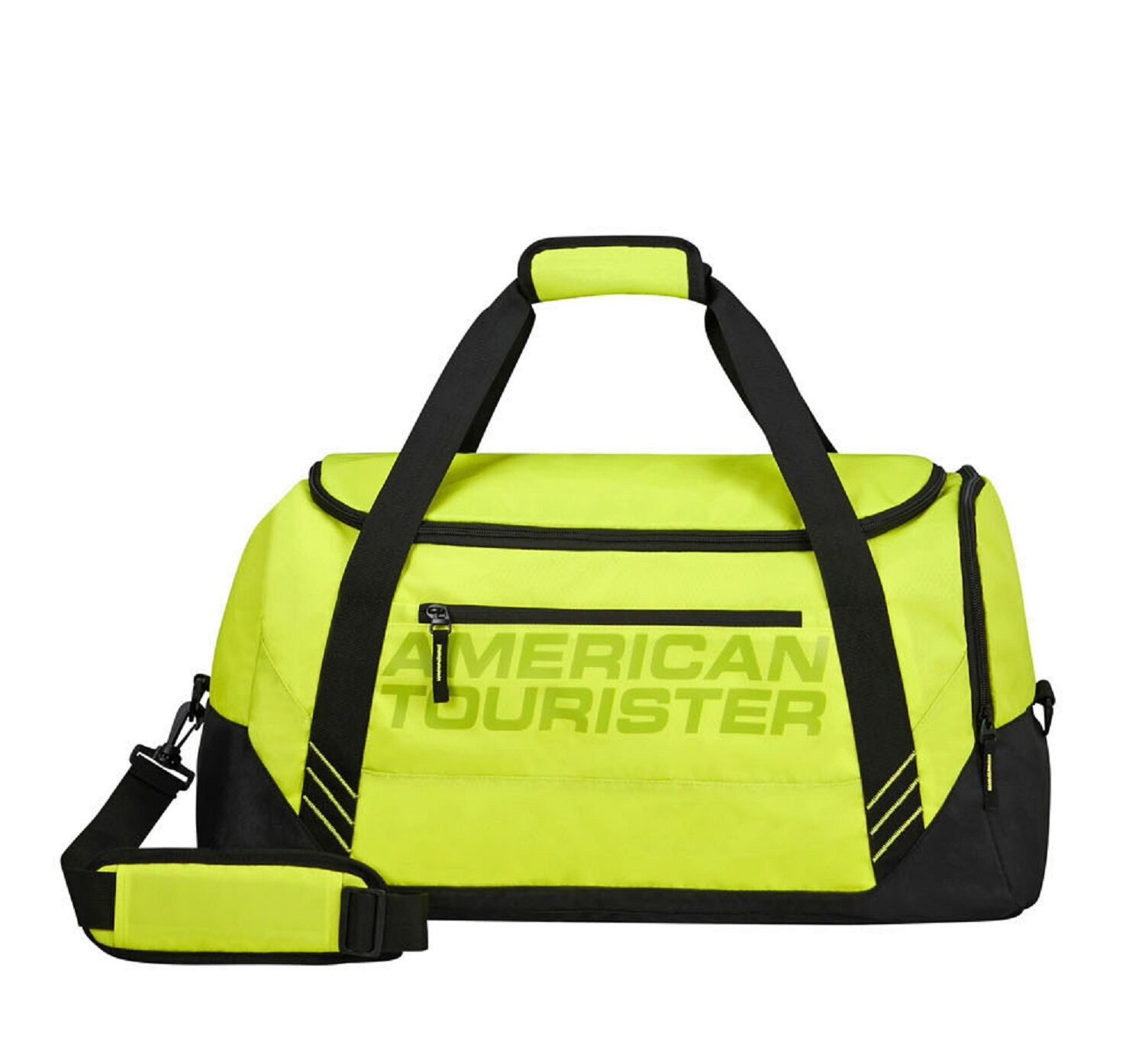 American Tourister Urban Groove UG23 Duffle Sport Reisetasche Black/Lime Green