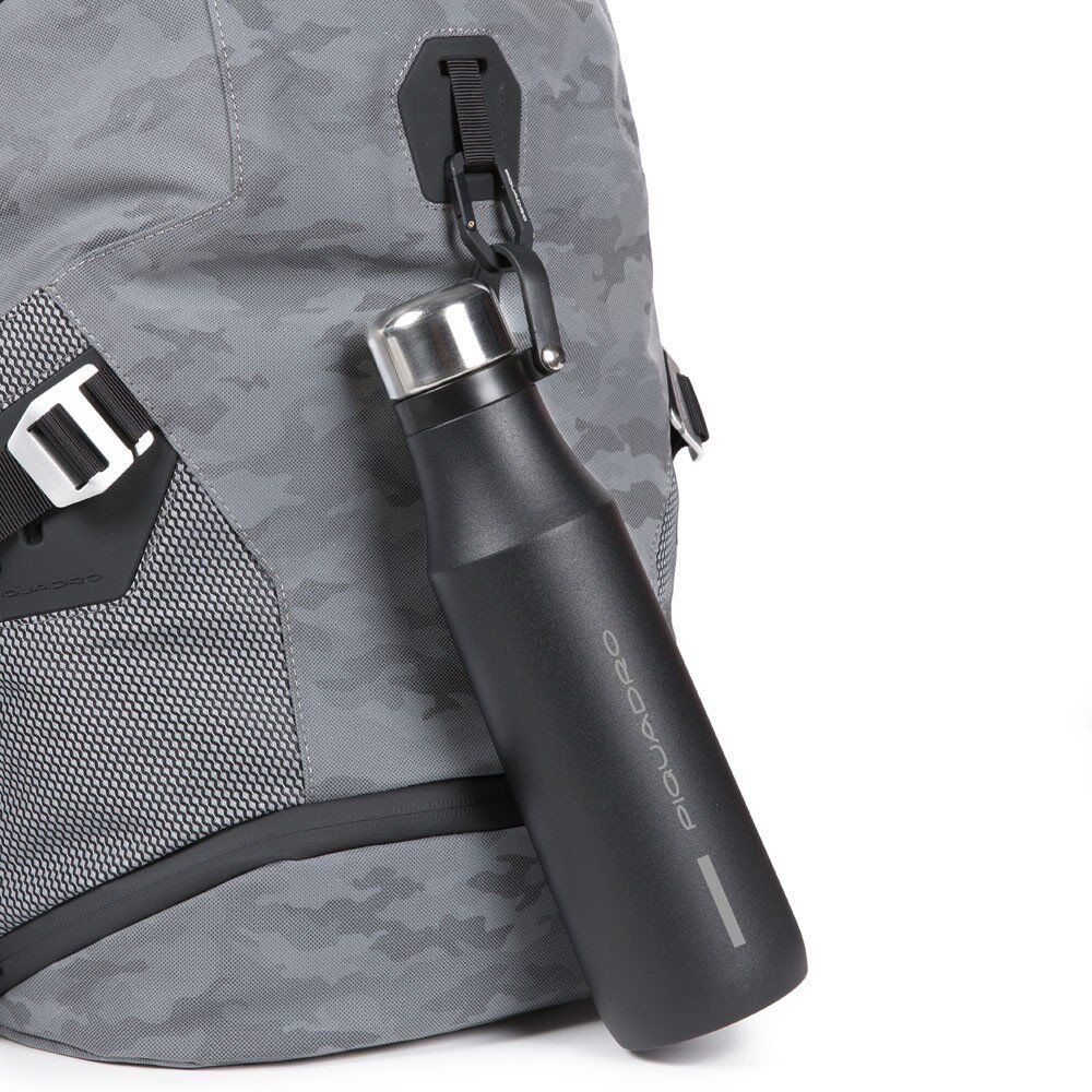 Piquadro PQ-Modular Laptoprucksack 15,6" aus rezykliertem antiviralen Stoff Camo Grigio Piquadro PQ-Modular Laptoprucksack 15,6" aus rezykliertem antiviralen Stoff Camo Grigio