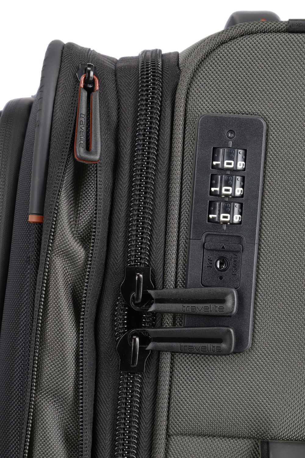 Travelite Crosslite Trolley S 2-Rollen erweiterbar Oliv