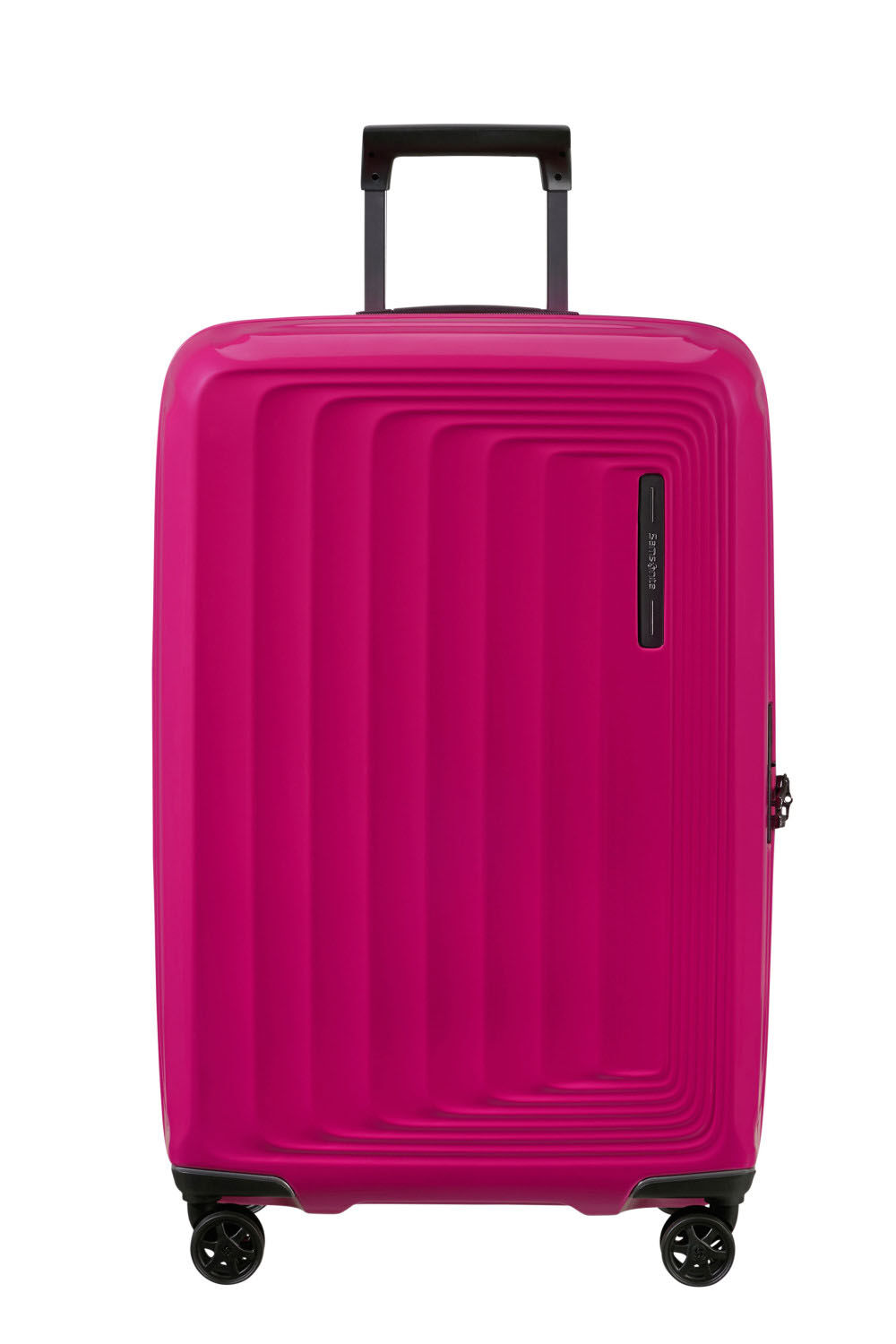 Samsonite Nuon Season Trolley mit 4 Rollen erweiterbar 69cm Metallic Ruby