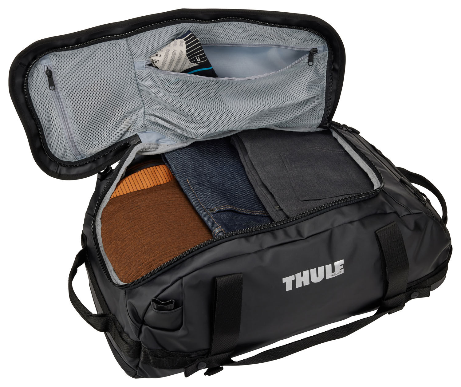 THULE Chasm Reisetasche/Rucksack 40Liter Black