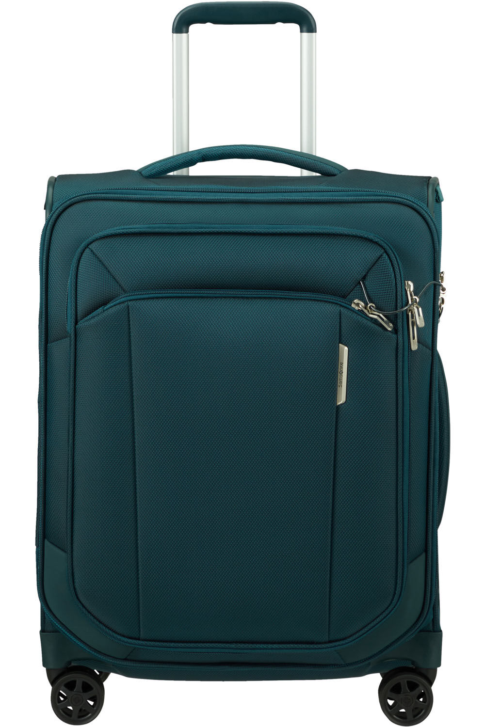 Samsonite Respark Trolley mit 4 Rollen 55cm Strict + GRATIS HOTELGUTSCHEIN Petrol Blue