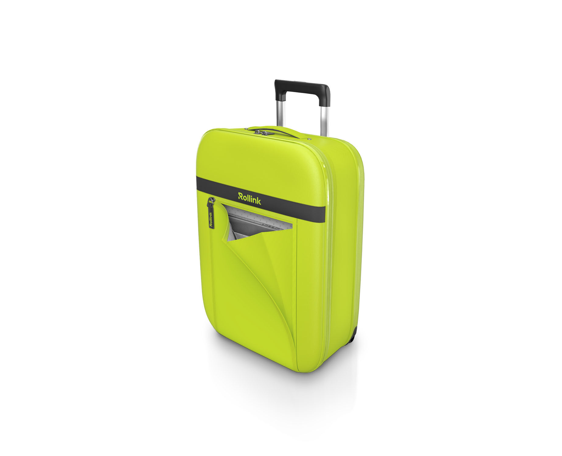 Rollink Flex Aura 21" Handgepäck Trolley Limeade Rollink Flex Aura 21" Handgepäck Trolley Limeade